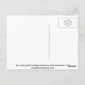 Wilko Brand Apples label Briefkaart (Achterkant)