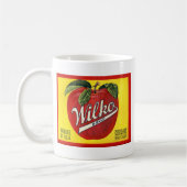 Wilko Brand Apples  label Koffiemok (Links)