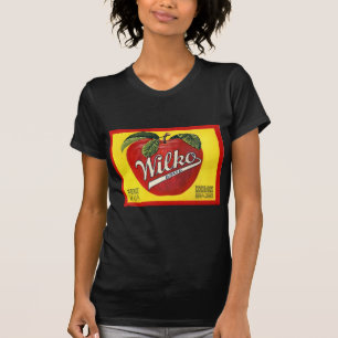 Wilko Brand Apples label T-shirt