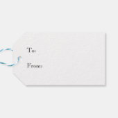 Will Bradley Heraldic Lion Cadeaulabel (Achterkant Horizontaal)