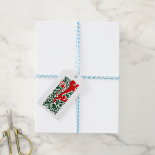 Will Bradley Heraldic Lion Cadeaulabel