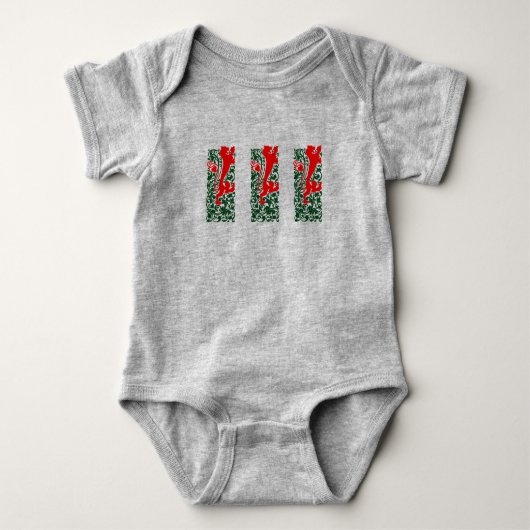 Will Bradley Heraldic Lion Romper (Voorkant)