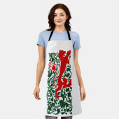 Will Bradley Heraldic Lion Schort (Gedragen)