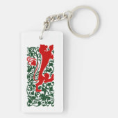 Will Bradley Heraldic Lion Sleutelhanger (achterkant)