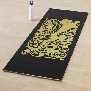 Will Bradley Heraldic Lion Yogamat