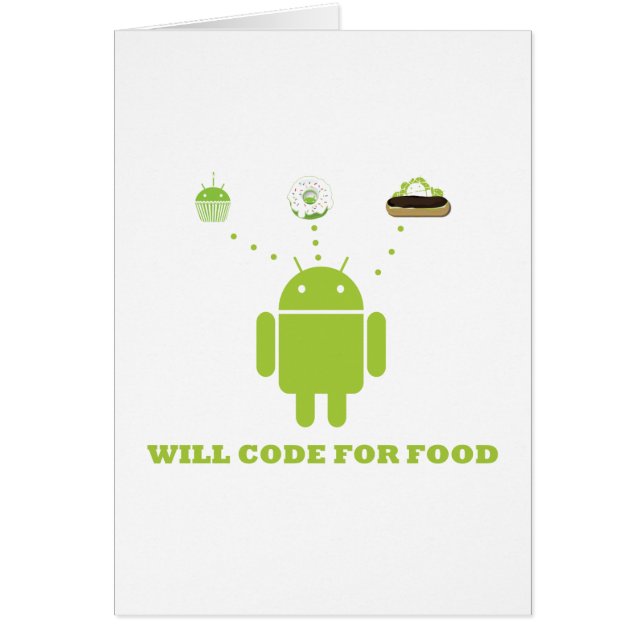 Will Code for Food (Android Software Developer) (Voorkant)