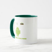 Will Code for Food (Android Software Developer) Mok (Voorkant links)