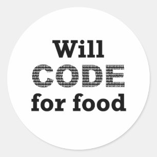 Will Code voor Stickers van levensmiddelen