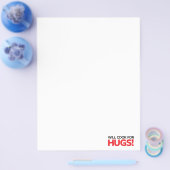 Will Cook for Hugs Flyer (Enkel)