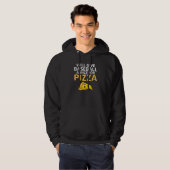 Will give Baseball advice for Pizza  Baseball Coac Hoodie (Voorkant volledig)