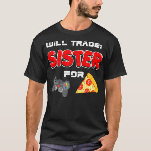 Will handelt zuster voor videogames en Pizza Broth T-shirt
