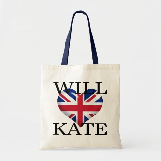 Will Heart Kate 1 Tote Bag (Voorkant)