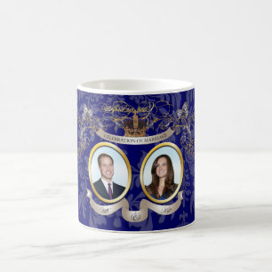 Will+Kate bruiloft memorabilia mokken