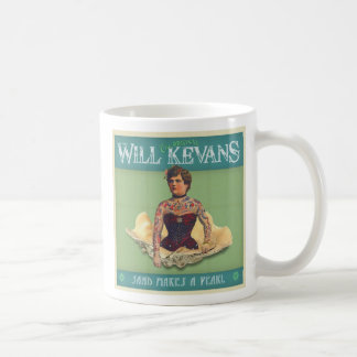 Will Kevans Sand maakt een parelmok Koffiemok