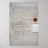 Will of Admiral Lord Nelson Poster (Voorkant)