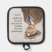 Will Rogers citeert Pot Holders Pannenlap (Voorkant)
