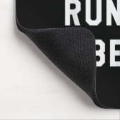 Will Run For Beer Funny Motivational Running Tee  Muismat (Hoek)