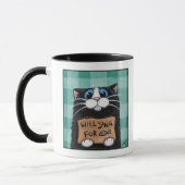 Will Sing for Fish - Whimsical Cat Mok (Links)