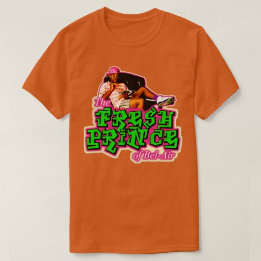 Will Smith de verse prins van Bel Air T-shirt (Design voorkant)