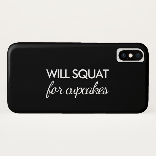 Will Squat pour coque iphone Cupcakes (Dos (Horizontal))