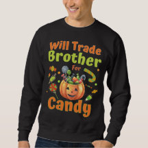 Will Trade Brother voor Snoep Halloween Pumpkin