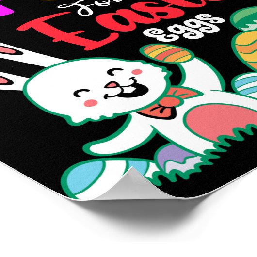 Will Trade Papa for Easter Eggs Poster (Hoek)