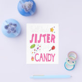 Will Trade Sister for Snoep Happy Easter Day Gift Flyer (Enkel)