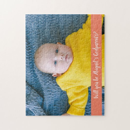 Will You Be Godouders Proposal with Photo Legpuzzel