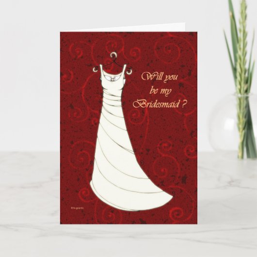 Will you be my Bridesmaid? (Voorkant)