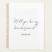 Will You Be My Bridesmaid Custom Cursive (Devant)