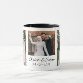 Will You Be My Bridesmaid Minimalist Photo Collage Mok (Midden)