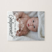 Will You Be My Godouders Photo Legpuzzel (Horizontaal)