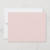 Will You Be My Maid of Honor? Pink Roses & Doves (Achterkant)