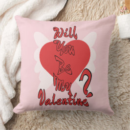 Will You Be My Valentine? Kussen