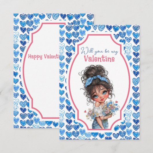 Will You Be My Valentine Teen  (Voorkant / Achterkant)