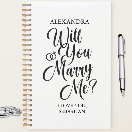 “Will You Marry Me?” Custom Wedding Planner