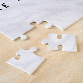 Will You Marry Me Proposal Simple Clean White Legpuzzel (Zijkant)