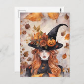 Willa de heks briefkaart (Voorkant / Achterkant)