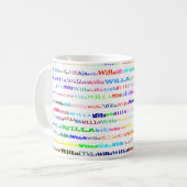 Willa Text Design II Mug II (Devant gauche)