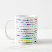 Willa Text Design II Mug II (Gauche)