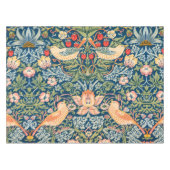 Willam Morris aardbeiendief, vogels Tafelkleed (Voorkant (Horizontaal))