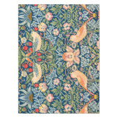 Willam Morris aardbeiendief, vogels Tafelkleed (Voorkant)