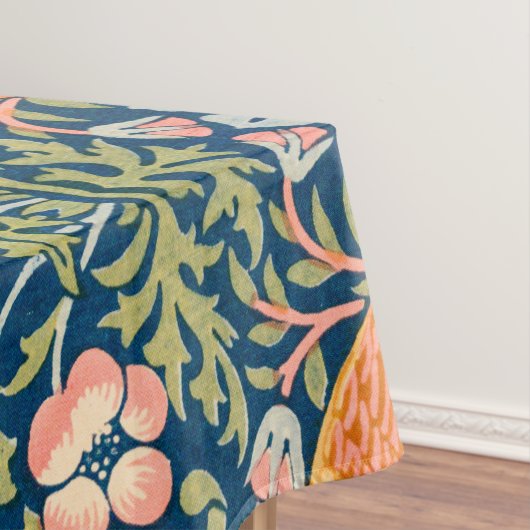 Willam Morris aardbeiendief, vogels Tafelkleed (Voorbeeld)