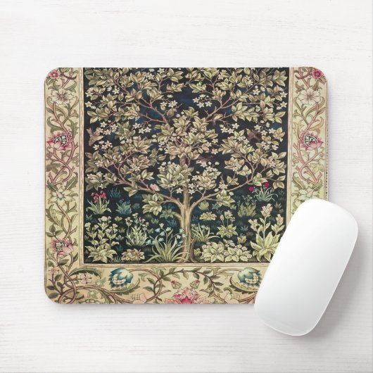 Willam Morris mooie design en creaties Muismat (Met muis)