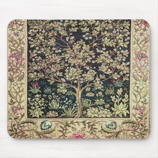 Willam Morris mooie design en creaties Muismat (Voorkant)