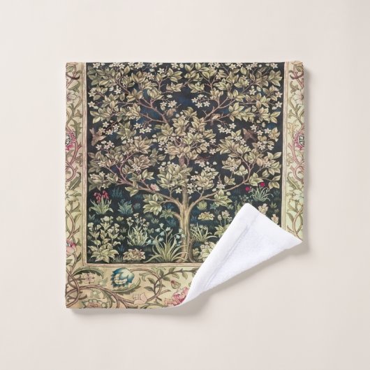 Willam Morris mooie design en creaties, Vint Bad Handdoek (Wasdoekje)