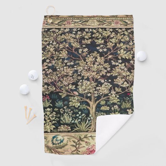 Willam Morris mooie design en creaties, Vint Golfhanddoek (Insitu)