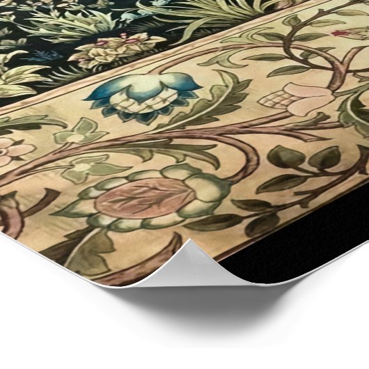 Willam Morris mooie design en creaties, Vint Poster (Hoek)