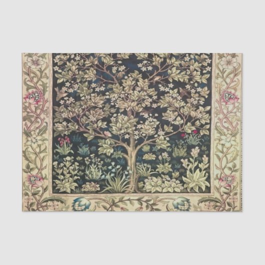 Willam Morris mooie design en creaties, Vint Tissuepapier (Voorkant)