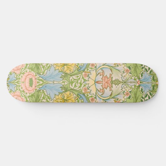 Willam Morris Myrtle Garden Floral Classic Skateboard (Horizontaal)